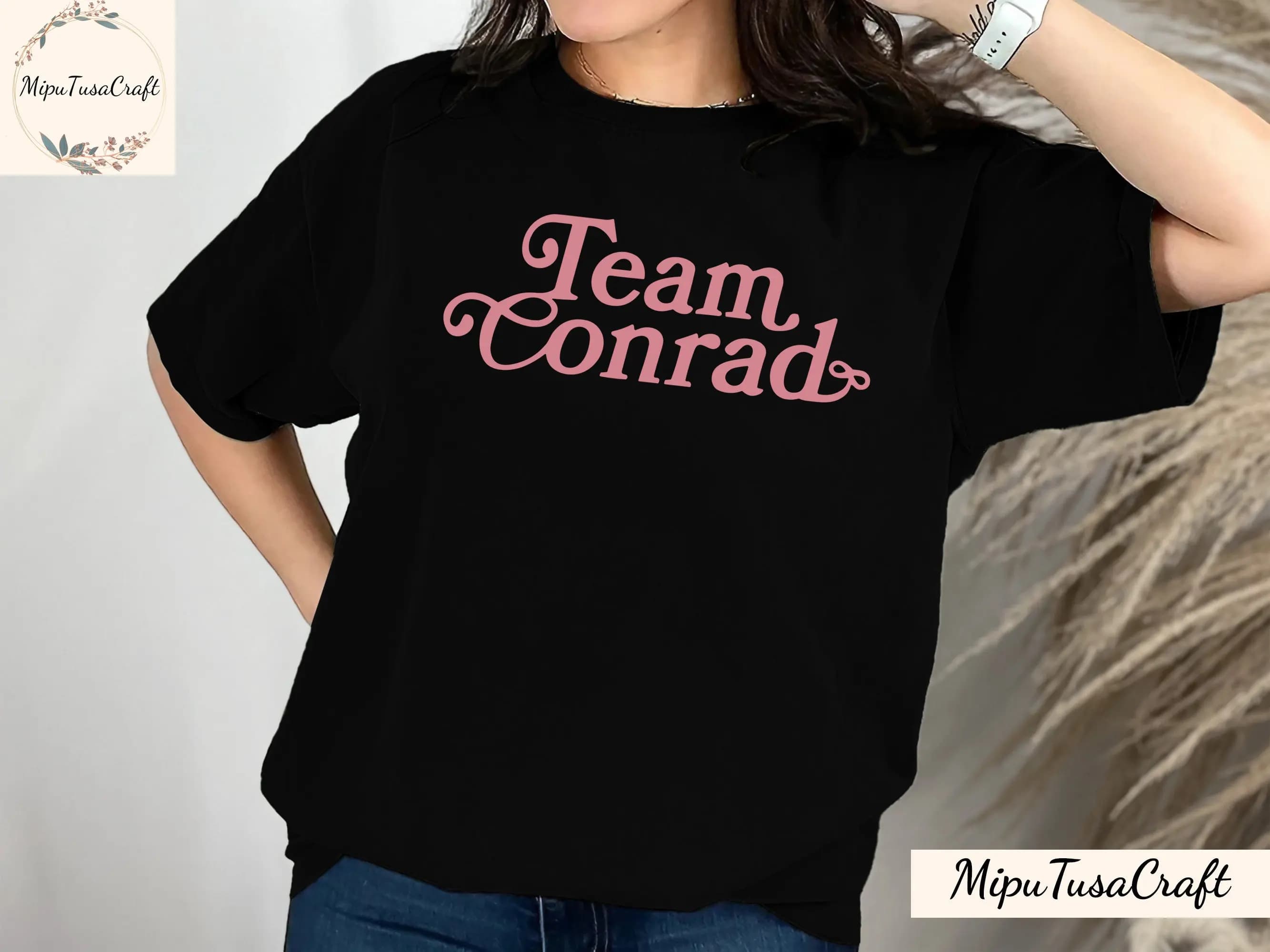 Team Conrad T Shirt The Summer I Turned Pretty Cousins Beach Crew Belly And Sweat