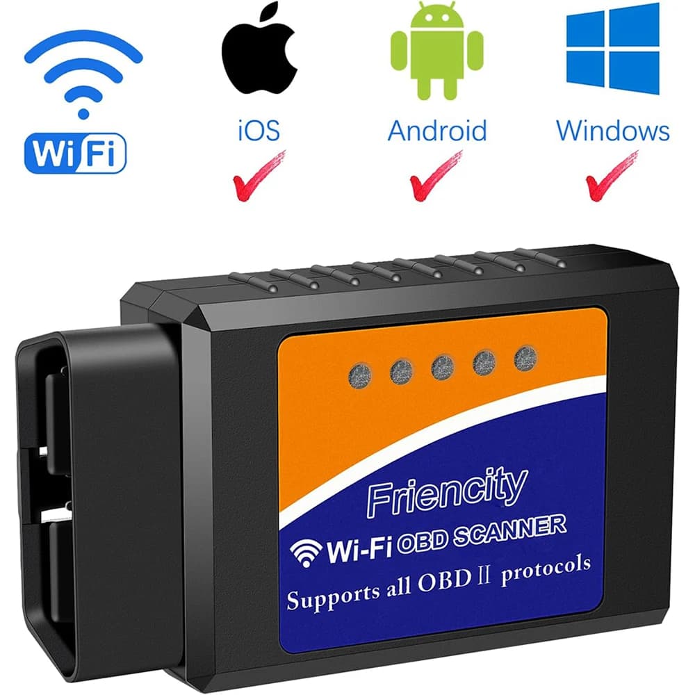 ELM327 WIFI OBD2 Scanner Bluetooth/WiFi OBD Car Diagnostic Tool Tester for Android /IOS PK Vgate Icar2 Code Reader