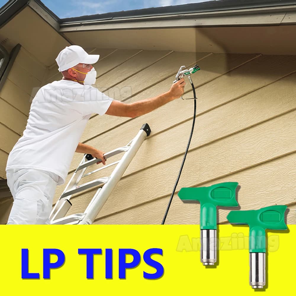 Airless Pressure Nozzle Tips Low Switch Spray Tip with Nozzle Guard For Wagner/Titan Airless Sprayer Gun Spray Painting Tools