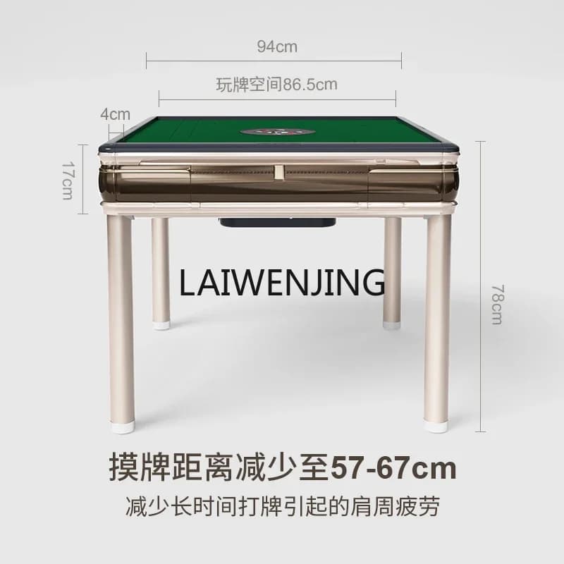 LYN mahjong machine Automatic household dining table dual-purpose mahjong table four-port machine
