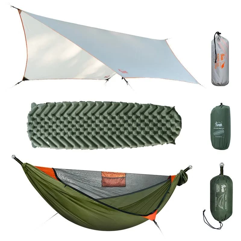Score This 3-in-1 Camping Hammock: Anti-rollover, Mosquito-proof & Ready in Seconds