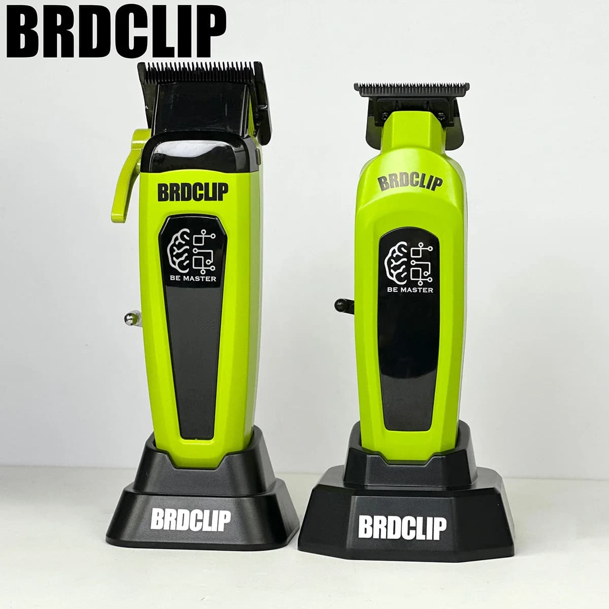 BRDCLIP Professional Barber Hair Cutting Machine Kit Base Charger 7500RPM Hair Clipper DLC Blade Salon Hair Trimmer for Men