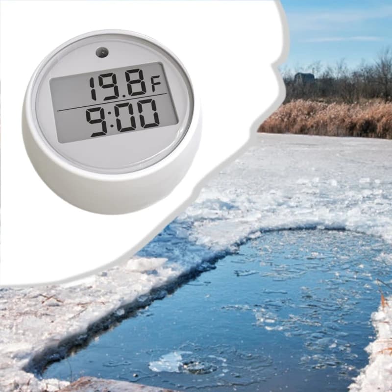 Ice Bath Thermometer, Floating Thermometer for Ice Bath, Waterproof, Cold Plunge Thermometer, Ice Bath Cold Plunge