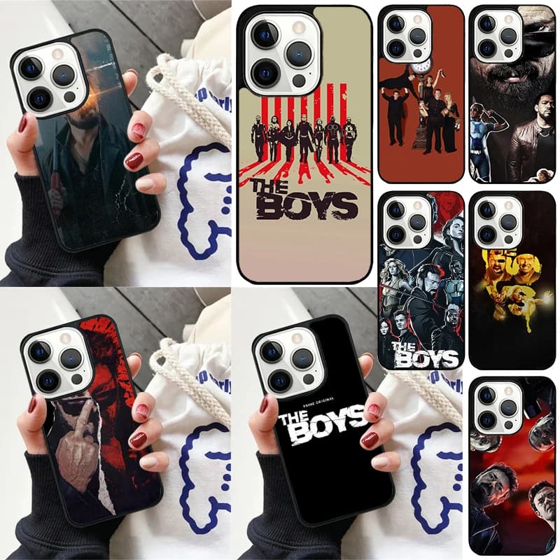 THE BOYS TV series Cover For iPhone 16 13 14 15 Pro Max 12 Mini 11 15 Pro Max 6 7 8 Plus Max SE 2020 Phone Case