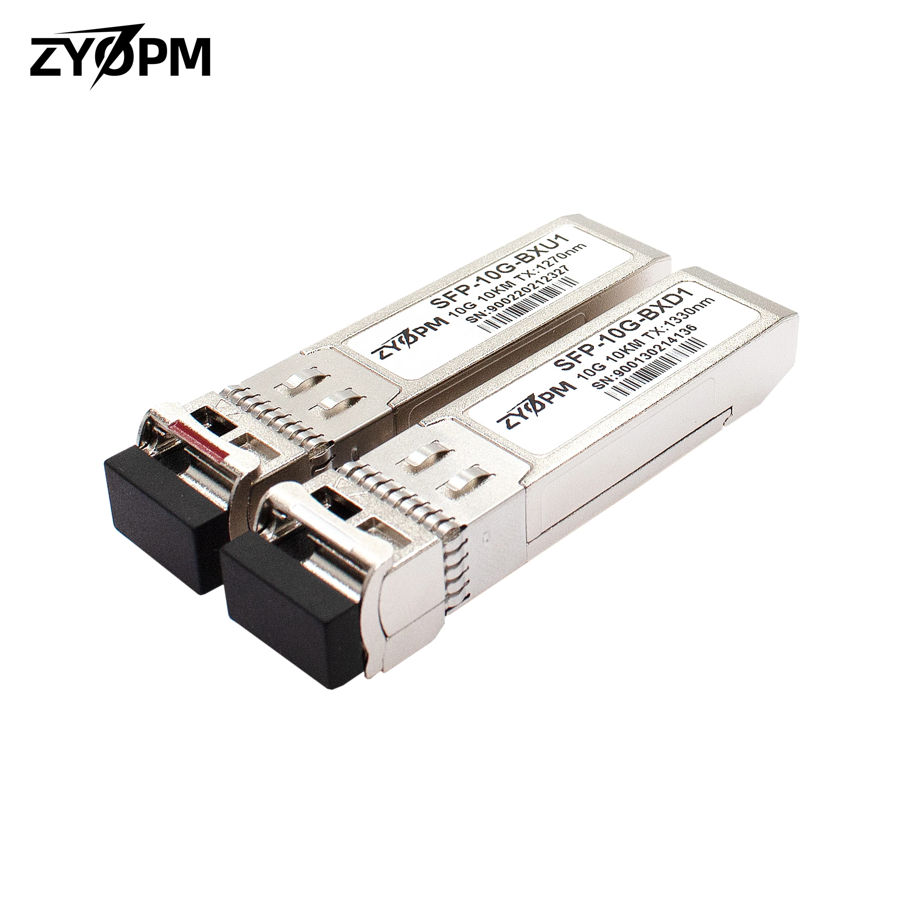 10G SFP+ BIDI 10-100Km,Transceiver 1270nm/1330nm for Cisco SFP-10G-BX20D-I/SFP-10G-BX20U-I, Ubiquiti , Mikrotik, D-Link and More