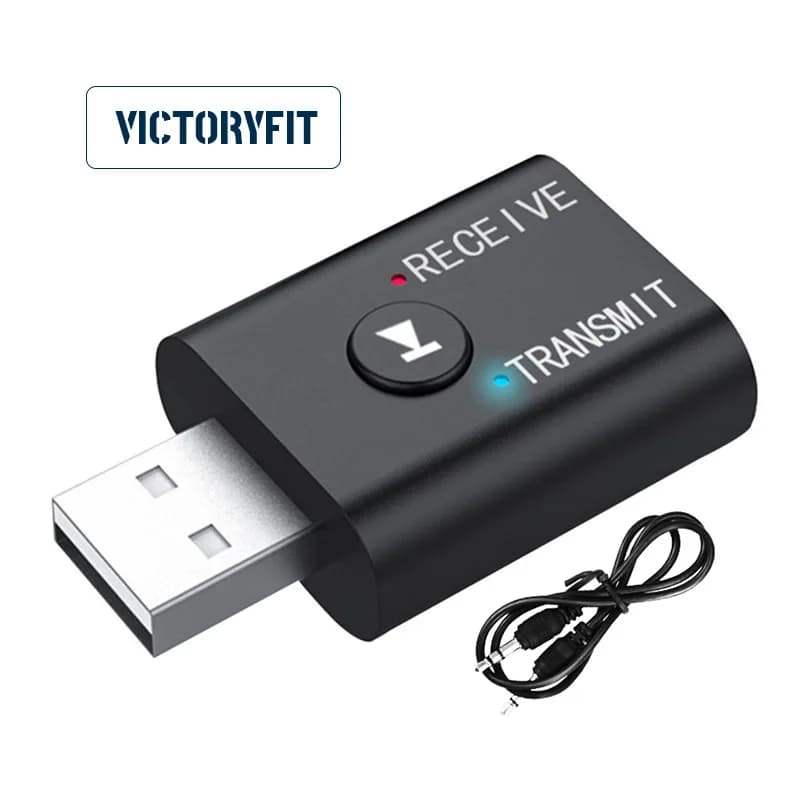 Bluetooth Audio Adapter Bluetooth USB Receiving Transmitter 2 in 1 Audio Transmitter Receiver