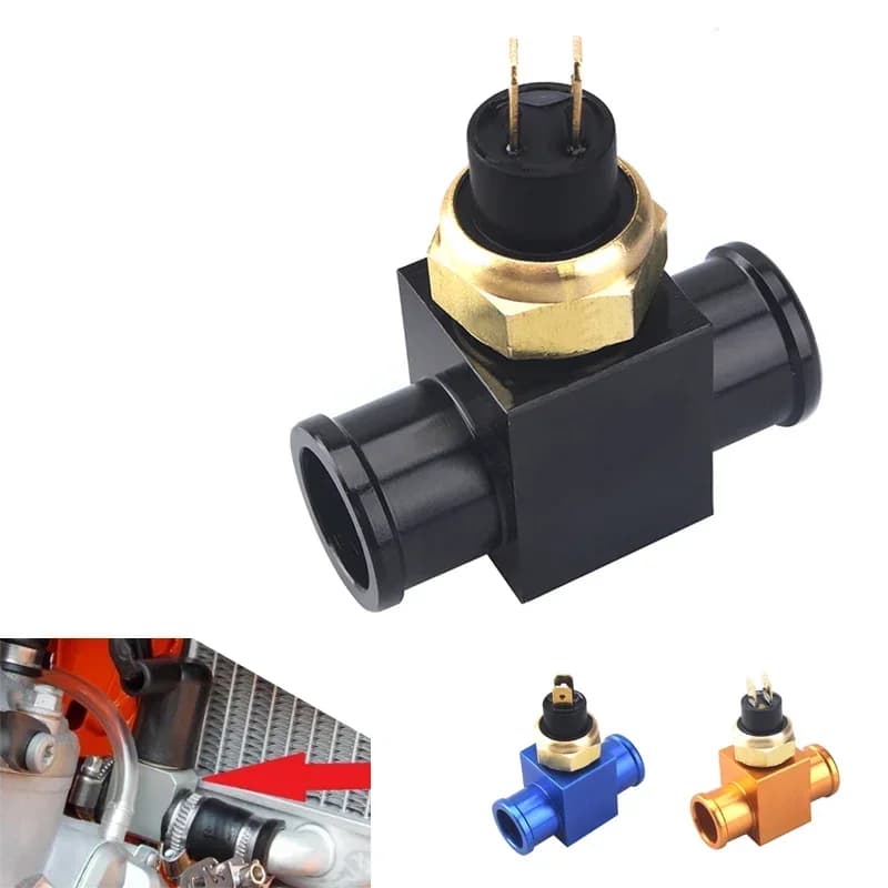 22mm Temperature Switch Radiator Fan For KTM 125-530 EXC EXCF XC XCF XCW SXF SX Fan Thermostat For Yamaha Kawasaki Honda CR CRF