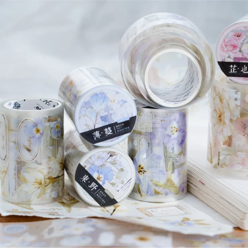 8PCS/LOT Plant Law series cute lovely retro decorative PET tape