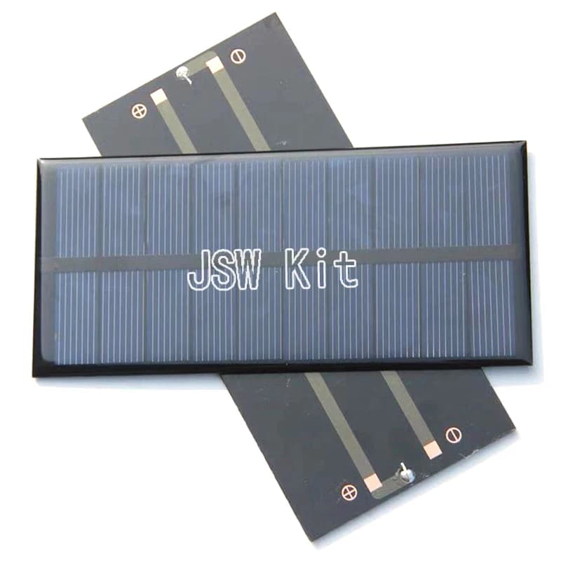 Smart Electronics Solar Panel 1W 5V Electronic DIY Small Solar Panel for Cellular Phone Charger Home Light Toy Etc Solar Cell
