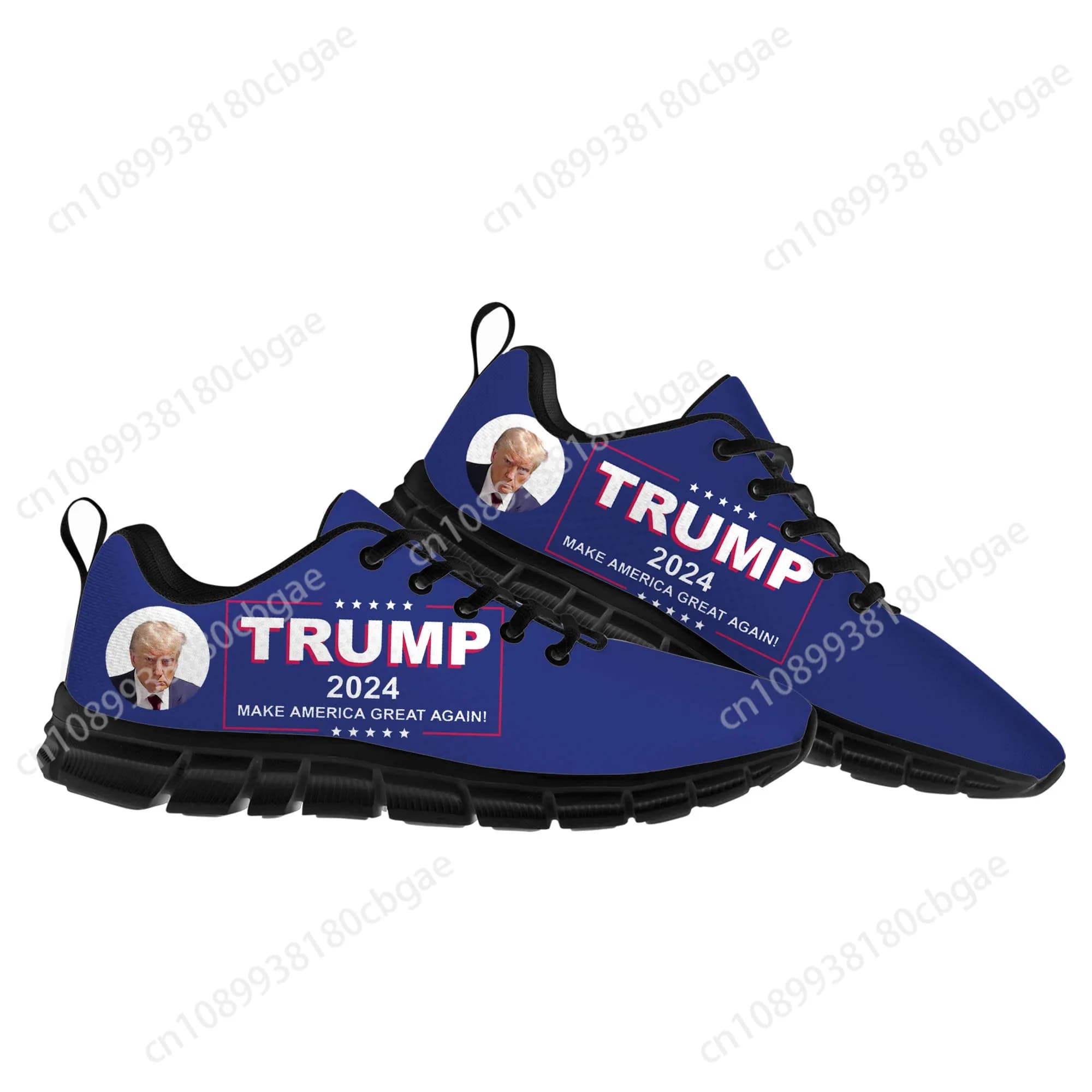 Trump 2024 Sports Shoes MAKE AMERICAN GREAT AGAIN KING Mens Womens Teenager Kids Children Sneakers Custom Couple Shoes