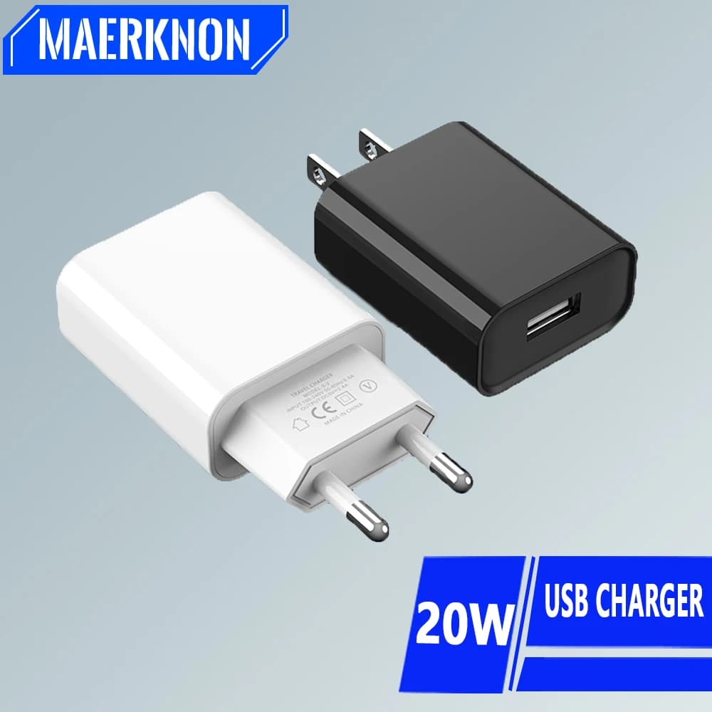 USB Charger  20W Phone Charger Quick Charge For Xiaomi 11 13 14 Samsung Huawei Travel Charger Adaptor For iPhone Fast Chargers
