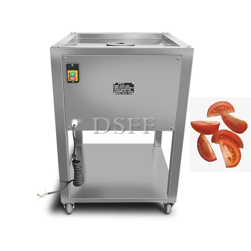 Large Scale Fully Automatic Vegetable Cutter, Commercial Carrot Separator, Cucumber And Sweet Potato Slicer