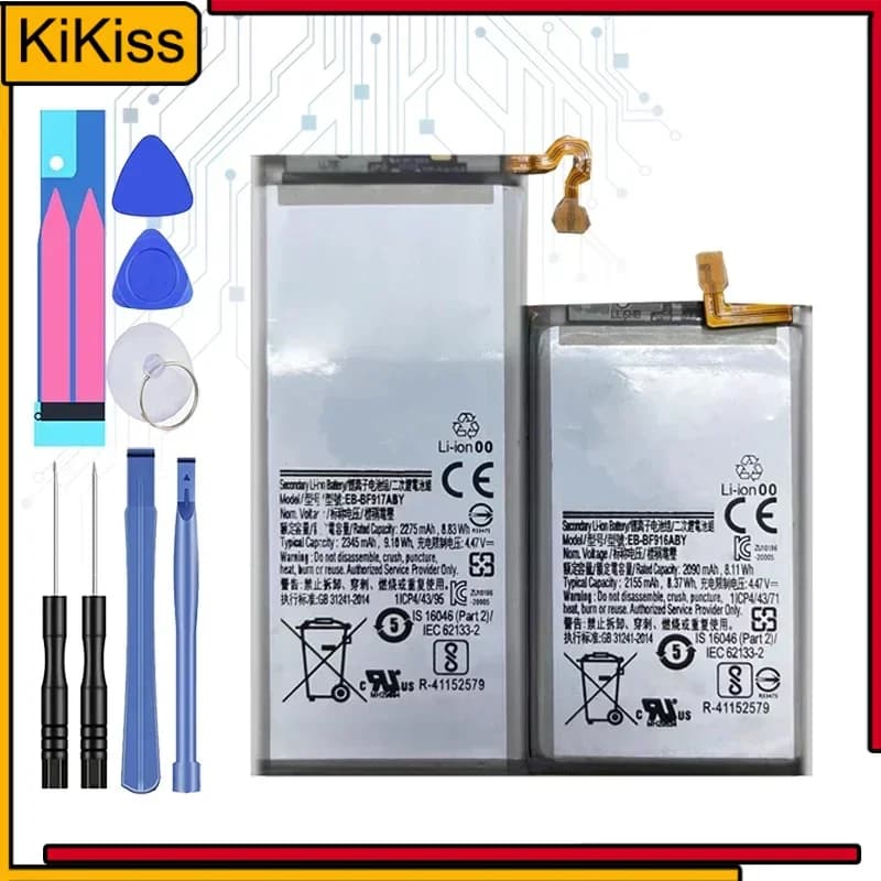 EB-BF916ABY EB-BF917ABY Replacement Battery For Samsung Galaxy Z Fold2 fold 2 5G SM-F916 2090mAh/2275mAh Portable batteries