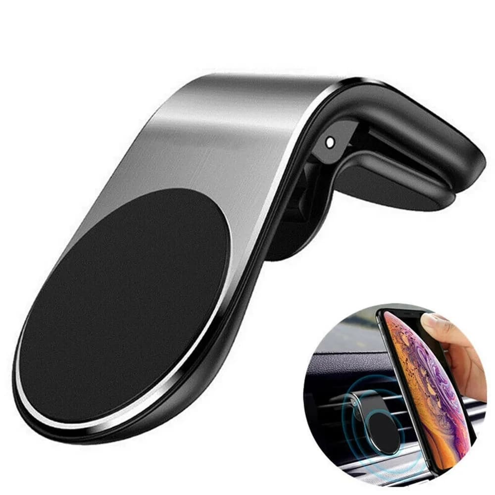 Magnetic Car Phone Holder Air Vent Clip Mount Rotation Cellphone GPS Support For Xiaomi Red Mi Huawei Samsung Phone Stand in Car