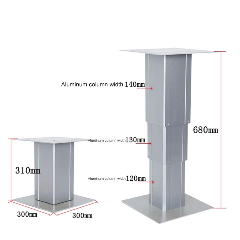 Pneumatic Tatami Lift Room Floor Pneumatic Tatami Lift Table Household Tatami Hydraulic Lifter