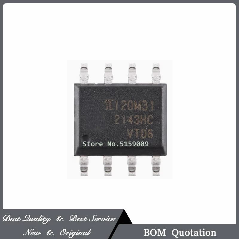 2 Pcs/Lot π120M31 3kVrms 10Mbps SOIC8 New and Original In Stock