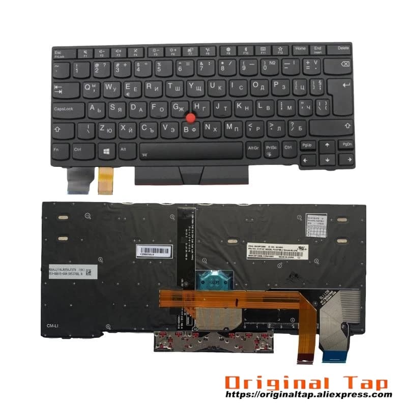 BG Bulgaria Backlit Keyboard for Lenovo Thinkpad X280 A285 X390 X395 L13 Yoga Gen1 G1 01YP047 01YP127 01YP207