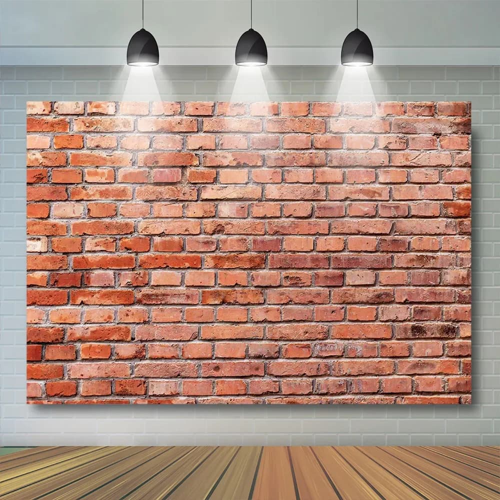 Red Brick wall Photography Background Artist Real wall Backdrops Phantom Scence Simulation brick wall Backgrounds