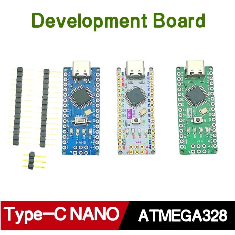 High-Quality Nano Development Board  (Compatible with Arduino Nano 3.0) Type-C Nano Board CH340 ATMEGA328PB Chip