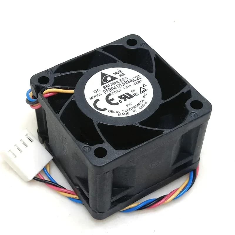 Delta 12V 1.01A 4028 40MM 4CM 40 * 40 * 28 mm 1U 2U server fan Big power Cooling fan FFB0412UHN-BC2E with 4pin