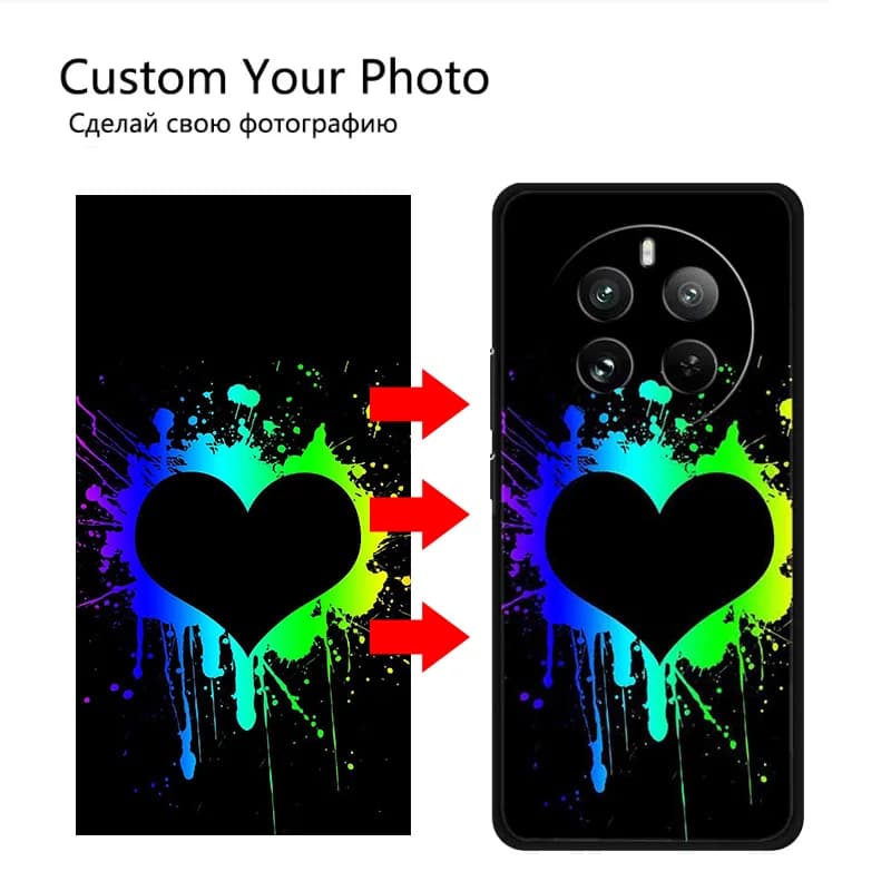 Customized Personal Photo Cases For Realme 12 Pro+ Cover GT5 5G DIY Phone Picture Design For Realme12 Lite Cases Pro Plus Image