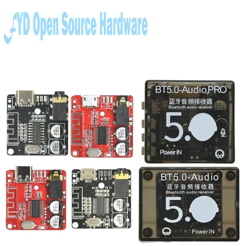 DIY For Bluetooth Audio Receiver board 4.1 5.0 mp3 lossless decoder board Wireless Stereo Music Module 3.7-5V
