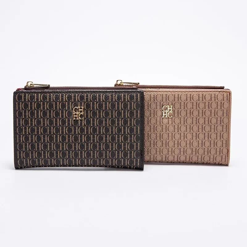 Exquisite Compact Portable High-quality Wallet With A High-end Feel Light Luxury Women's Cartoon Pattern Printed Wallet