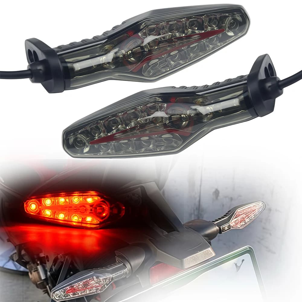 For BMW R1250GS ADV M1000RR S1000RR S1000XR S1000R F900GS R1300GS Motorcycle LED Turn Signal Rear Brake Tail Light Flashing Lamp