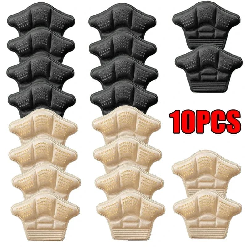 Heel Protectors Stickers Feet Pads for Sneakers Comfort Silicon Non Slip Shoe Pads Foot Pain Relievers Shoes Inserts 10Pcs
