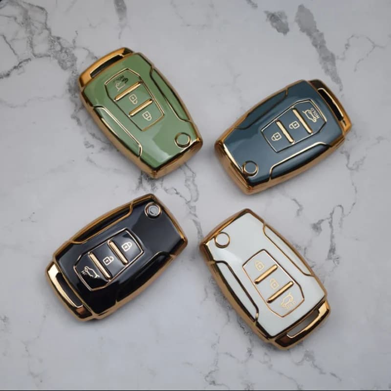 3 Buttons NEW TPU Key Cover Shell Car Key Cover for SsangYong Kyron 2 Sanka Actyon Korando Tivoli Remote Key Case Keychain