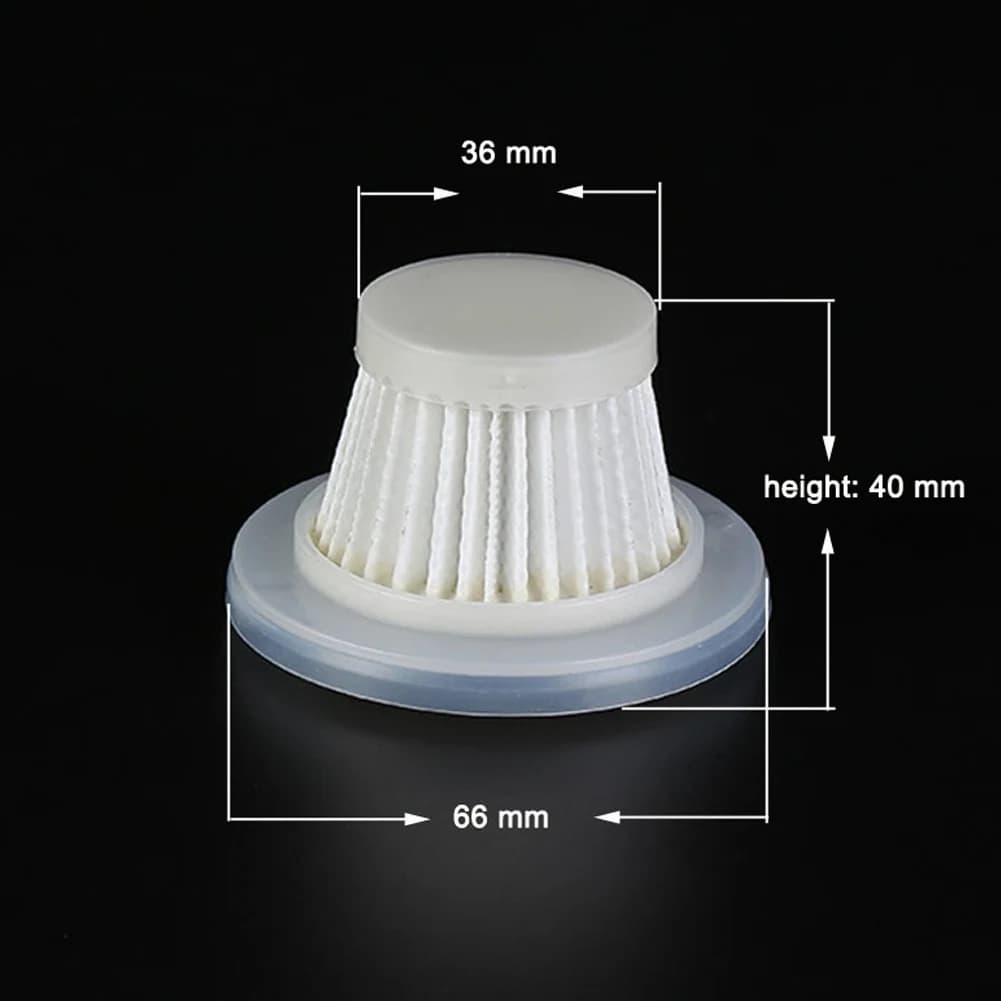 Filters For Car Vacuum Cleaner Portabe Cordless Microfilter Household Cleaning Tool Spare Replacement Parts Household Cleaning
