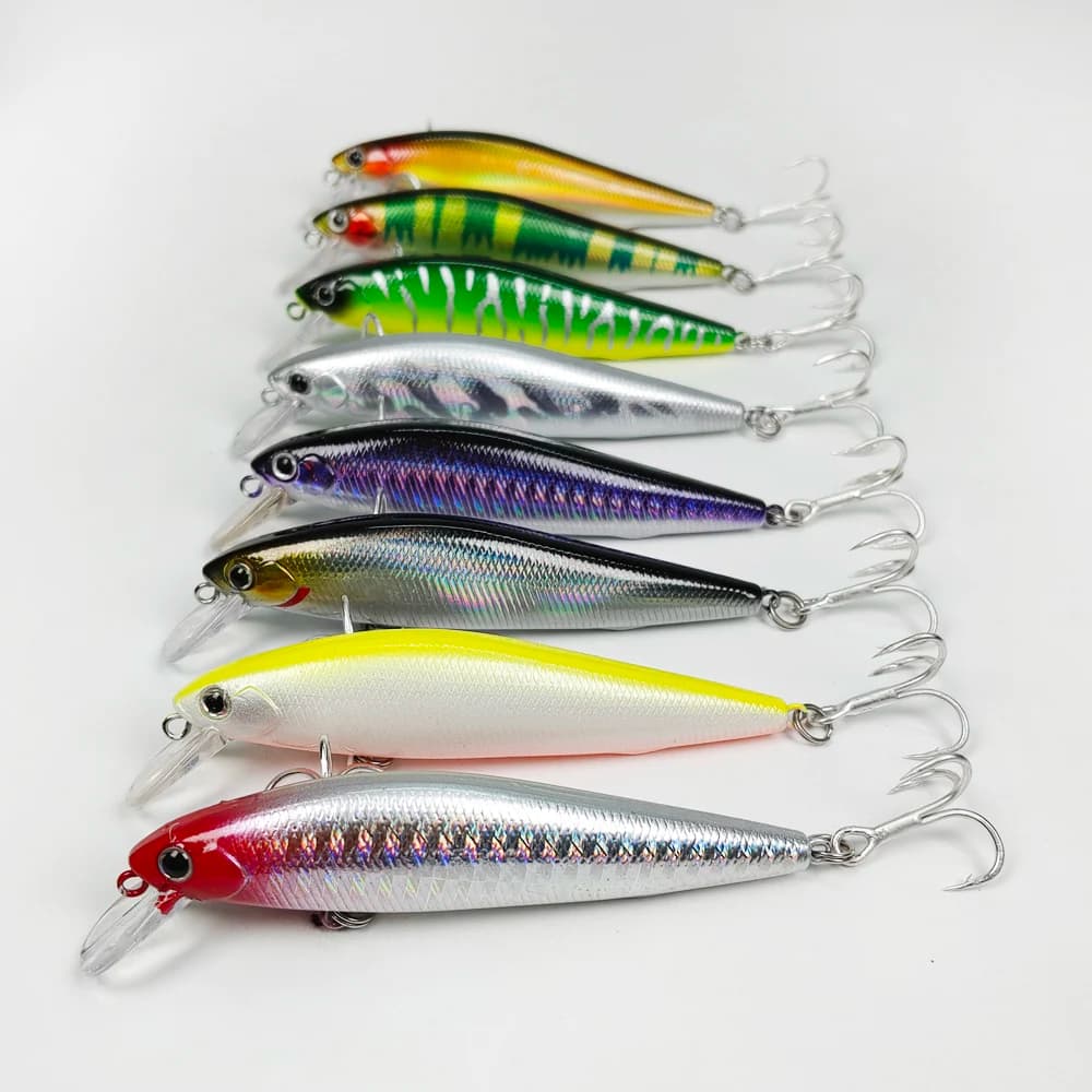 1Pcs Sinking Minnow Fishing Lure Wobblers 5g 7g 10g 14g Trout Artificial Jerkbait Bass Hard Bait Crankbaits Fishing Tackle