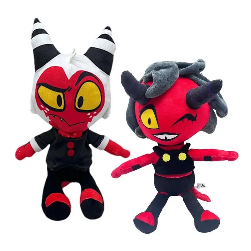 Helluva Boss Figure Plush Toy Anime Loona Blitzo Fizzarolli Millie Plush Doll Pillow Boys Girls Soft Toys Birthday Gift For Kids