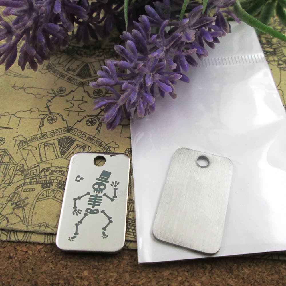20pcs/lot--"Halloween skeleton dance Carnival"stainless steel charms more style for choosing DIY Charms pendants for necklace