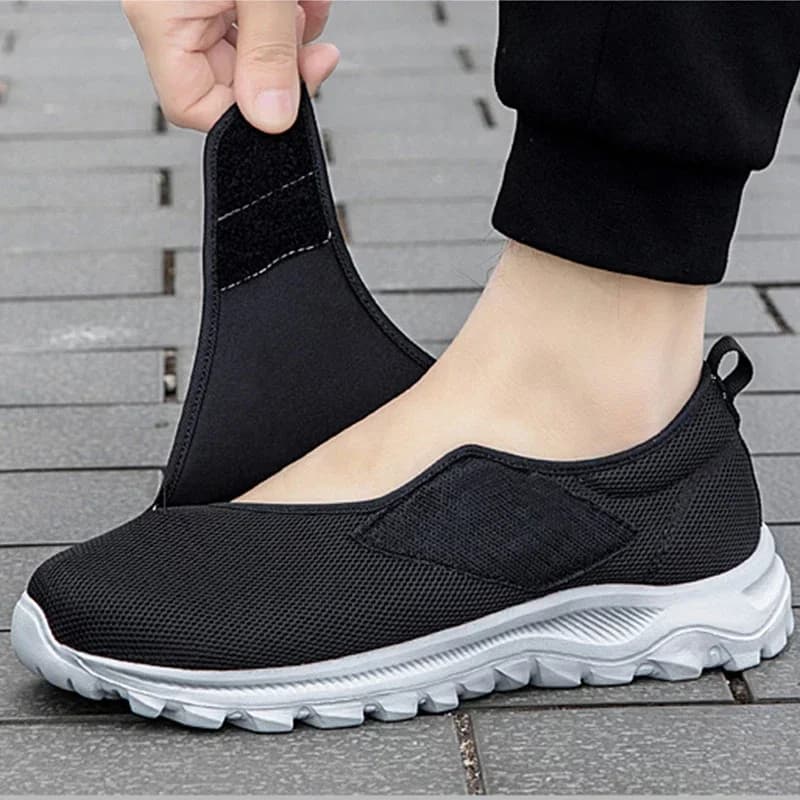 Unisex Fashion New Orthopedics Wide Feet Swollen Shoes Couple Thumb Eversion Adjusting Soft Comfortable Diabetic Walking Shoes
