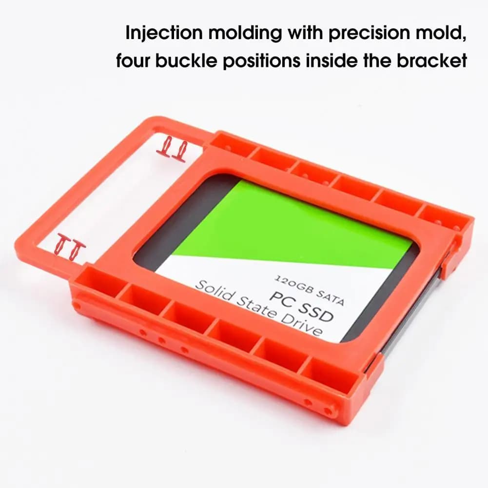 Hard Disk Stand Good Hardness Anti-cracking Professional 2.5 Inch to 3.5 Inch SSD Adapter Bracket for Desktop