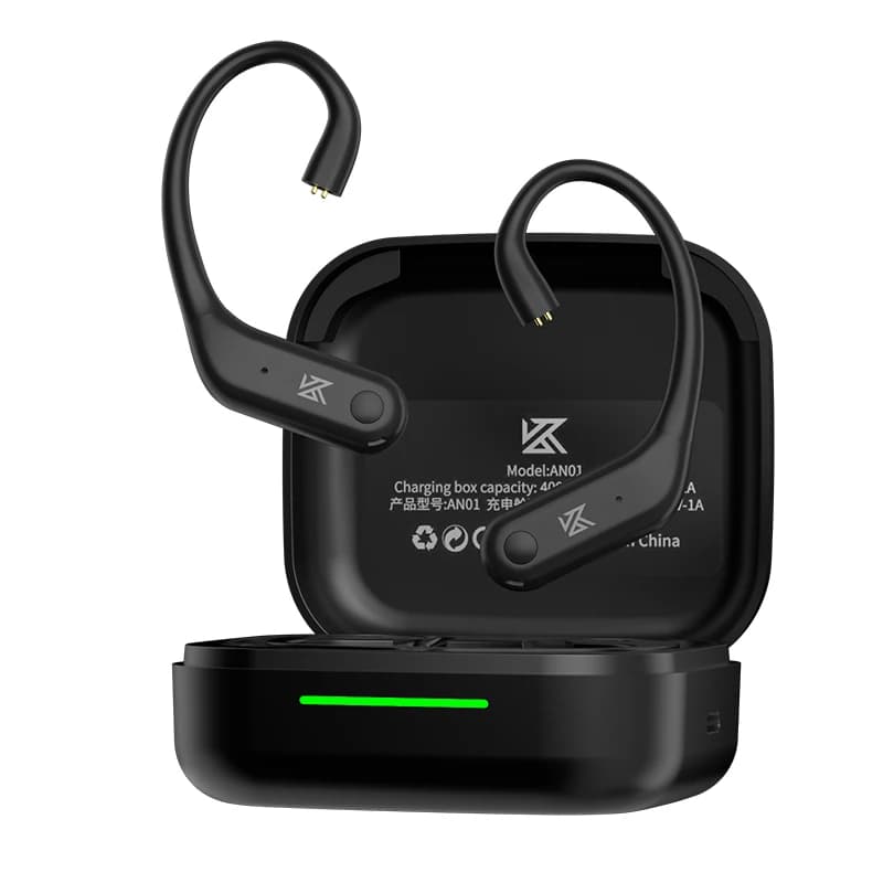 KZ AN01 Wireless Bluetooth 5.4 Cable Ear Hook With Charging Case For KZ Castor PRO PR2 PR3 ZSXPRO ZVXPRO Krila