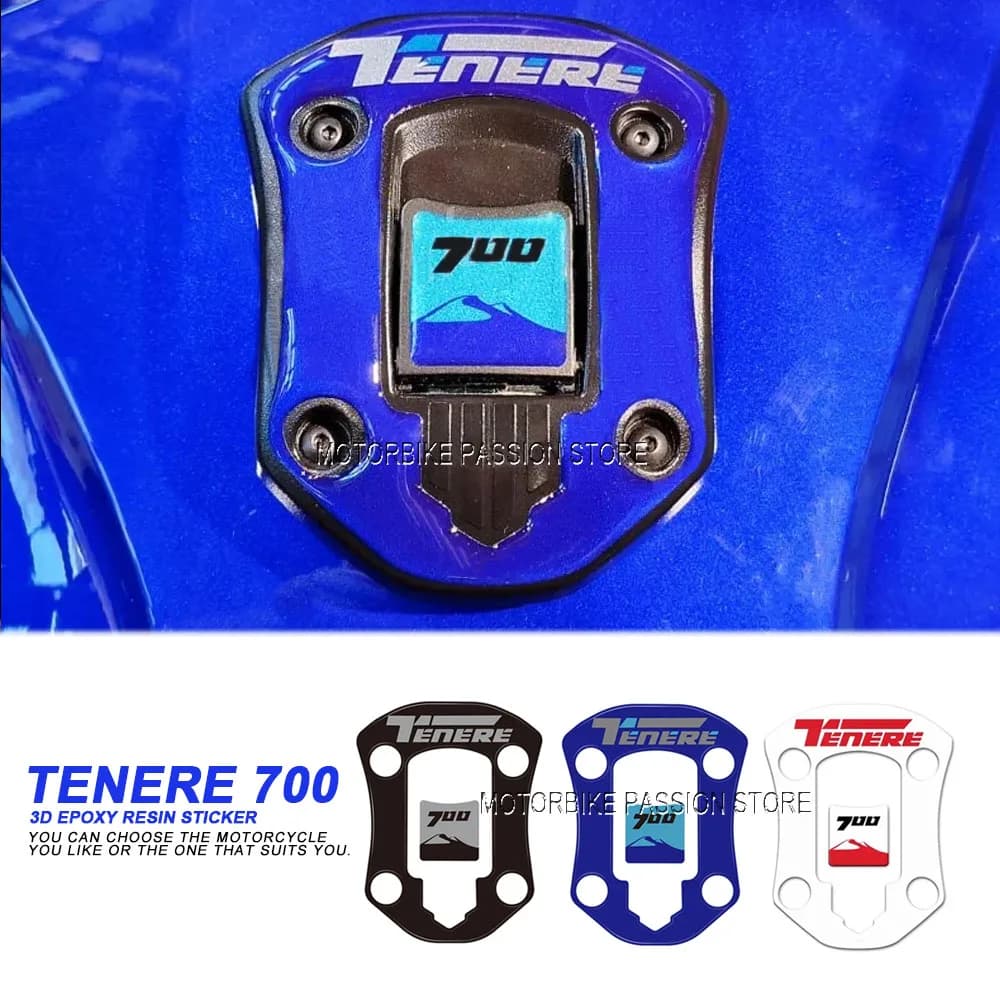Tenere 700 Waterproof Protective Sticker Motorcycle Tank Cap Sticker 3D Motorcycle Sticker For Yamaha Tenere 700 2022 2023