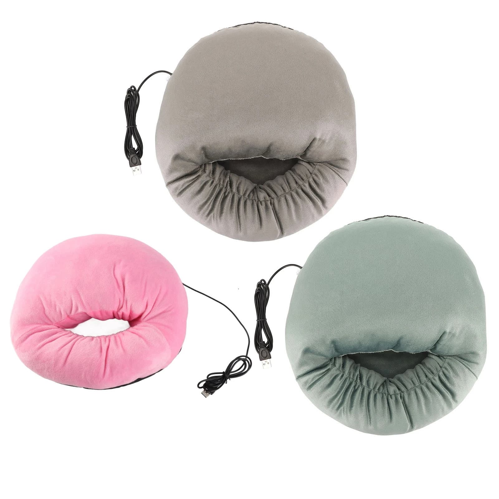 Foot Heating Pad, Electric Heated Foot Warmer Men Women Winter Home Soft Washable USB Foot Warmer for Work Study