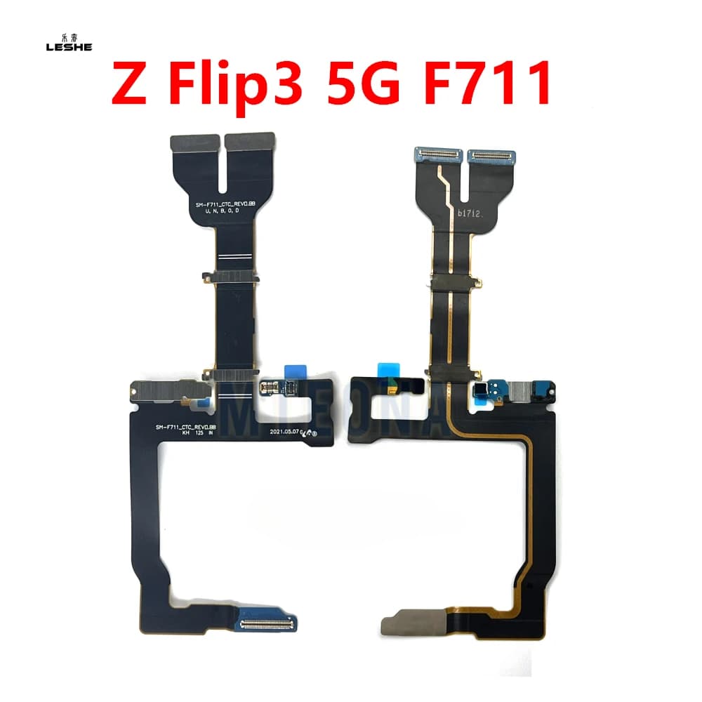 For Samsung Galaxy Z Flip3 5G SM-F711 F711B Mainboard Connector Flex Cable Flip 3 LCD Display Connector Flex Cable Repair Parts