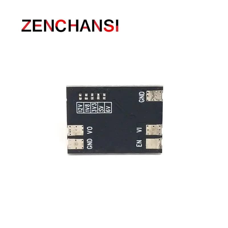 ZENCHANSI 3A Newest Multi-function Mini DC-DC Step-down module Adjustable Power 1.8V/3.3V/5V/6V/12V Electronic Voltage Module