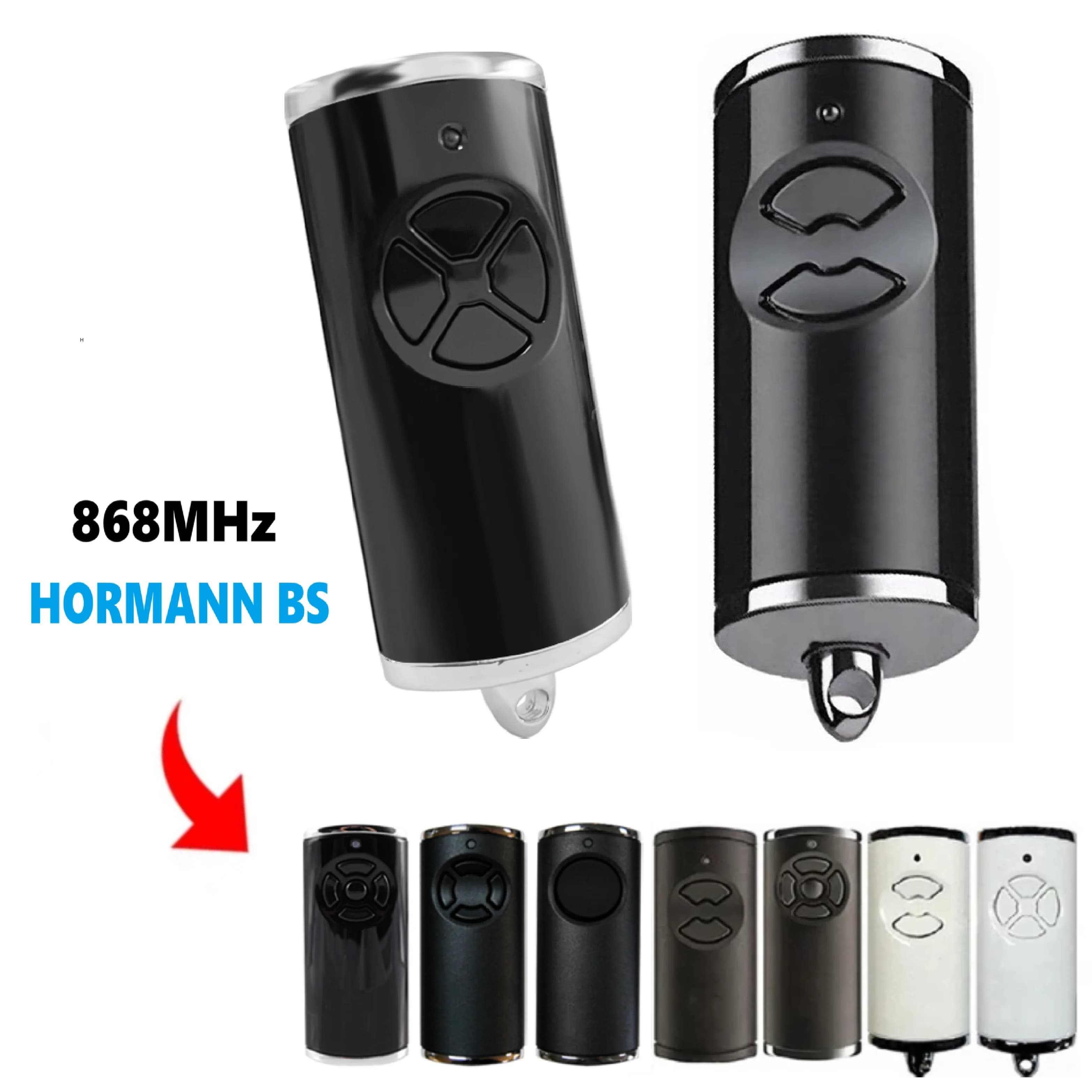 868MHz Remote Control Clone HSE4-868-BS Compatible with Hormann Bisecur command HSE1 HSE2 HS1 HS4 868 BS Handheld Transmitter