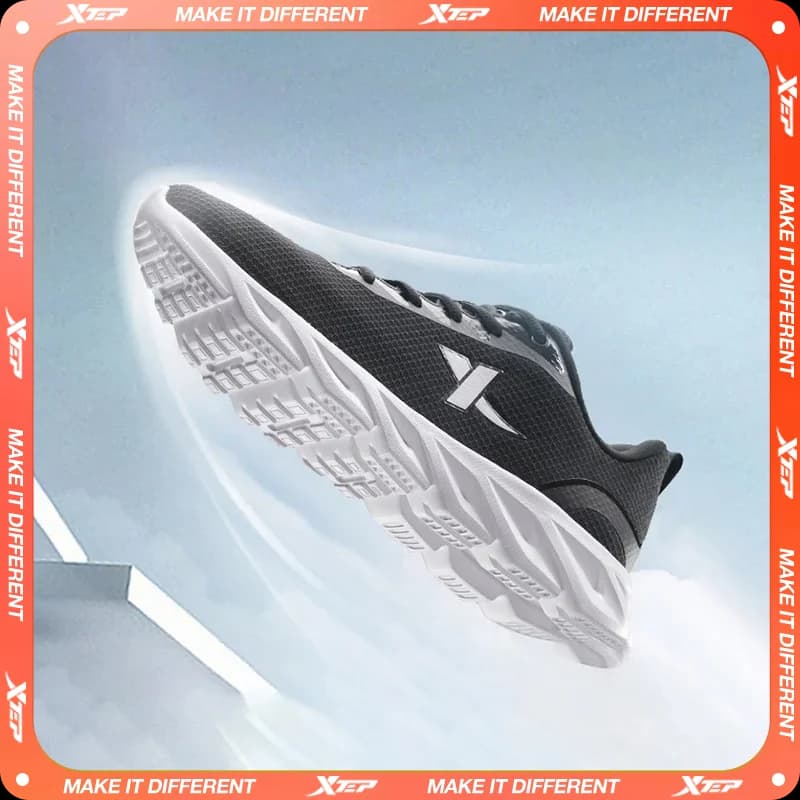Xtep Running Shoes For Men  2021 Summer Lightweight Men's Sports Shoes Cushioning Jogging Breathable Sneakers 879219110037