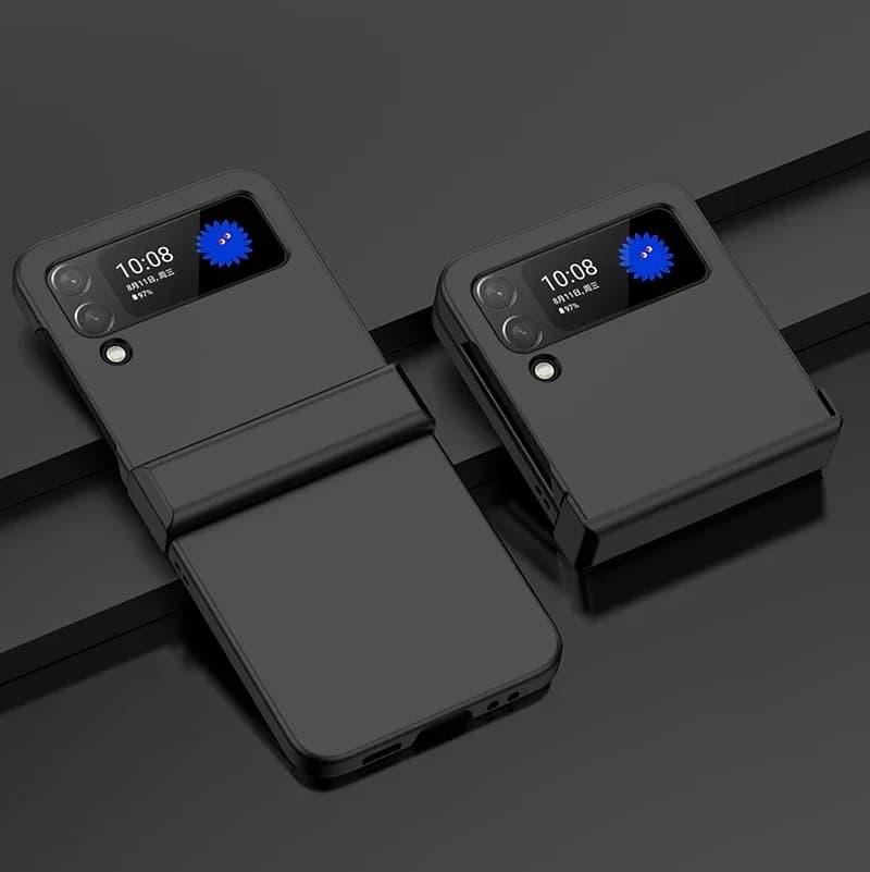 Phone Case For Samsung Galaxy Z Flip 6 5 4 3 5G,samsung Flip 6 5g,Galaxy Z Flip5 flip case Hinge Plastic Candy Color Back Cover