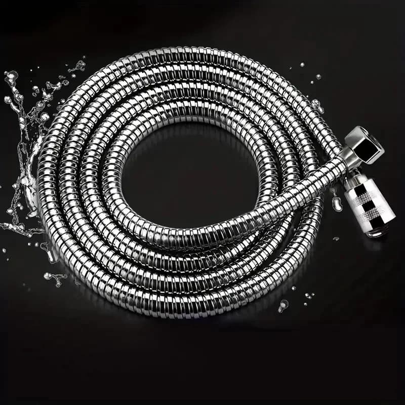 Shower Hose, Upgrade Stainless Steel Shower Tube, Anti-Kink and Leak-Proof, High Pressure Resistance, Universal G 1/2 Connection