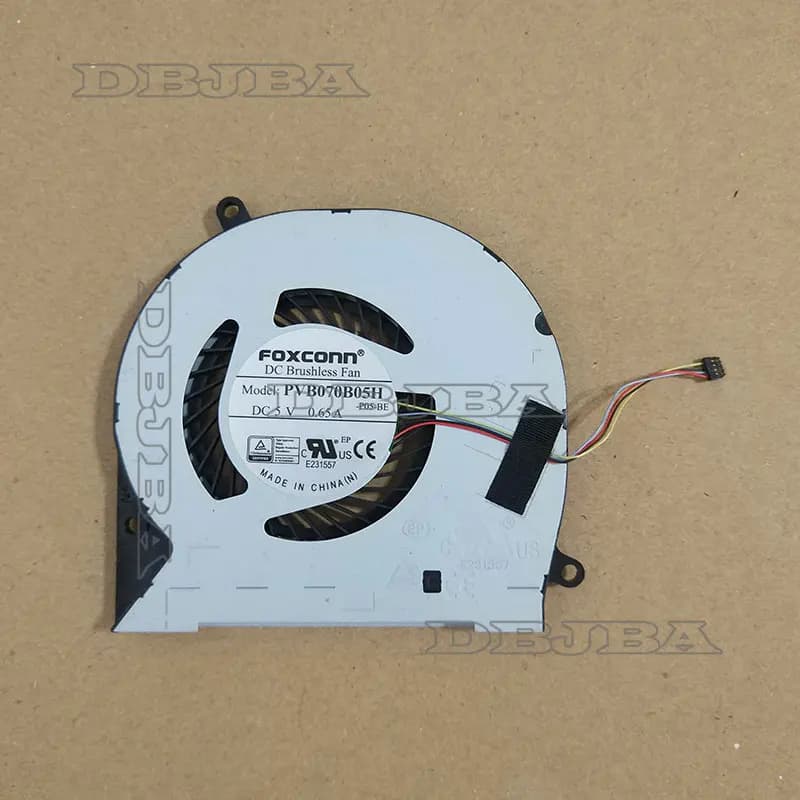 Laptop cooling fan for FOXCONN PVB070B05H NFB75A05H-004 5V 0.65A fan