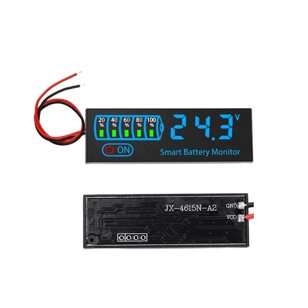 3S~12S 4615N LED Battery Indicator Voltage Power Charge Indicator Acid/Lithium Battery Charge Indicator Board 12/24/36/48V