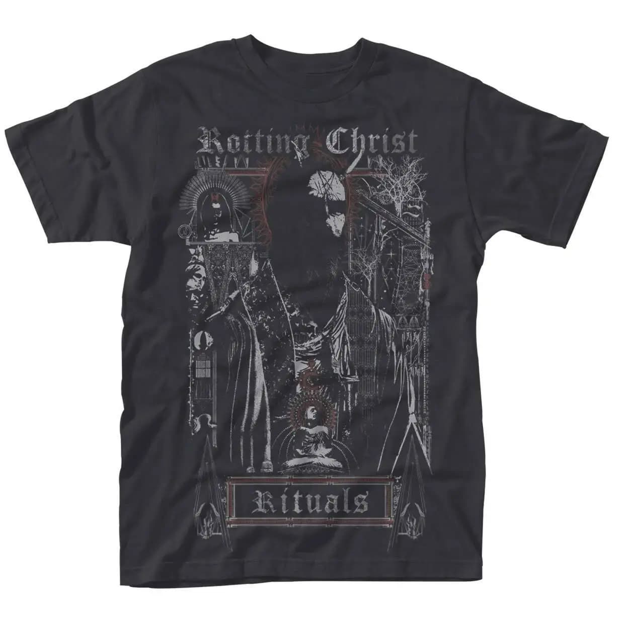 Men's Rotting Christ Ritual T-shirt Large Black