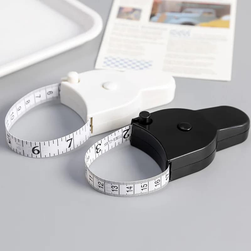 Self-tightening Body Measuring Tape Ruler 60inch Sewing Tailor Dressmaking Measure Ruler for Waist Chest Legs three-dimensional