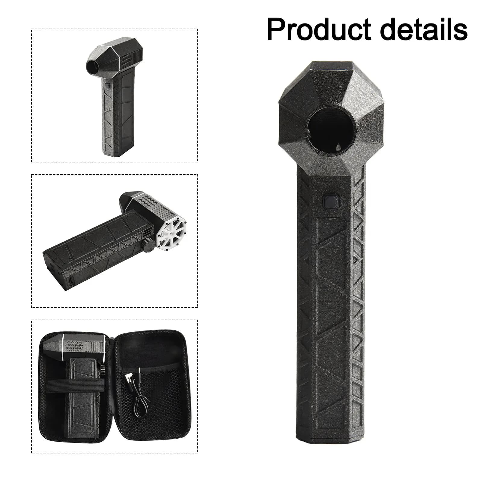 150000RPM Turbofan Brushless Motor 22M/S High Speed Duct Fan Mini Turbo Jet Fan Turbo Fan 200W Violent Fan High-Performance